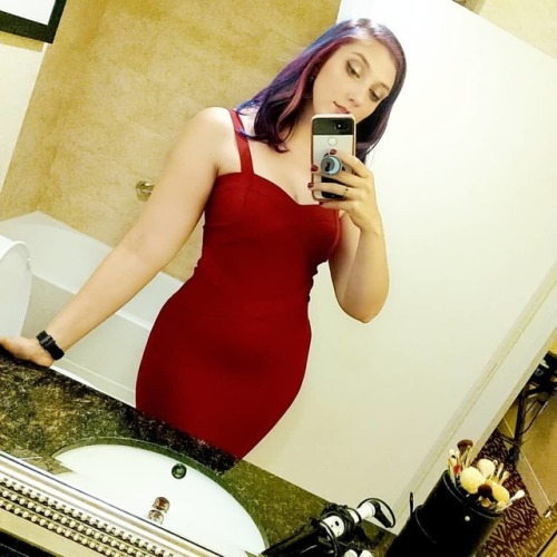 Porn Pics Red dress