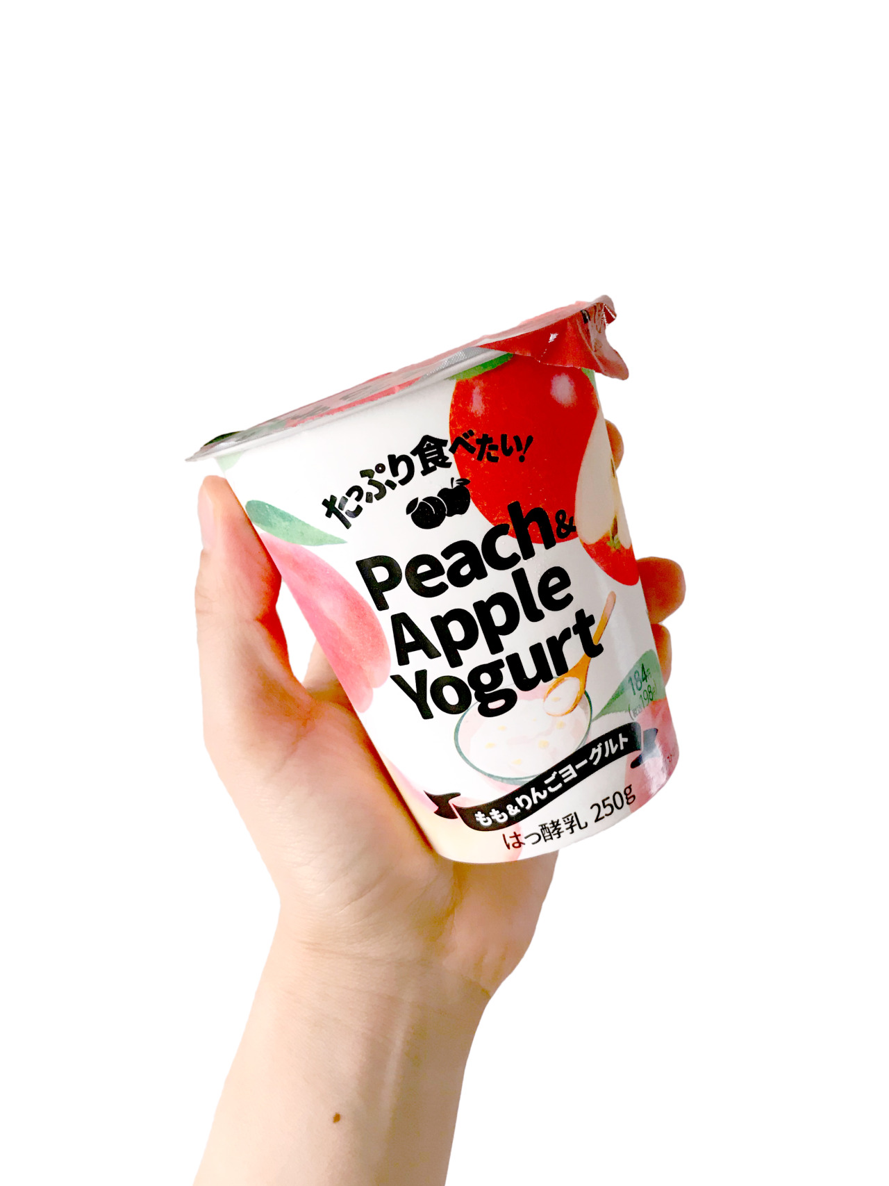 たっぷり食べたい！ Peach & Apple Yogurt...