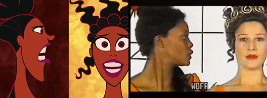 mamalaz:  So, Disney storyboarded Hercules in live action with dancers. My mind is