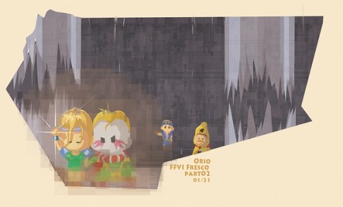 orioto: It’s finally time for the second part of the FFVI Fresco! 20 scenes to go!