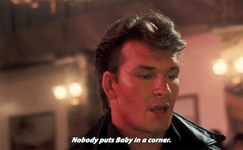 Afi’s 100 greatest movie quotes of all times:98 - Dirty Dancing (1987)