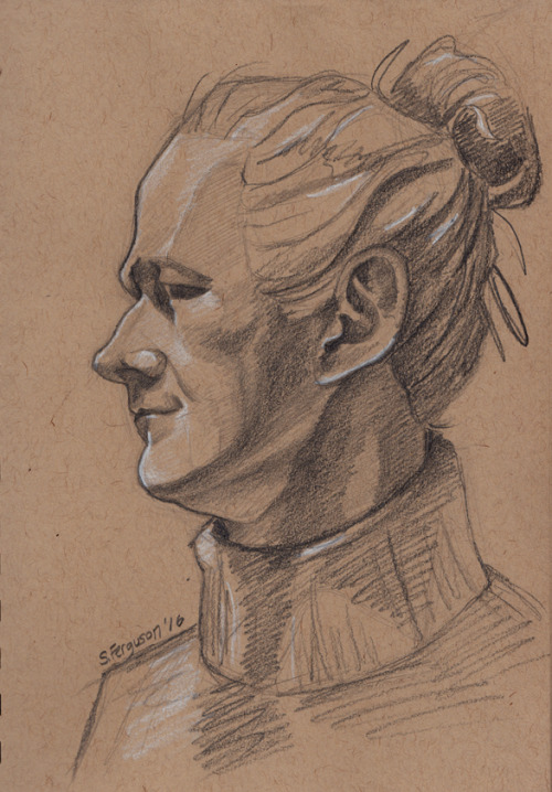 kamicokrolockportfolio: The Hambun, 2016.  Alexander Hamilton if he were, a man bun hipster professo