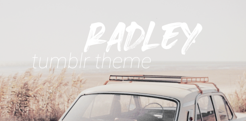 rstylr:Radley — a responsive single-column sidebar theme static preview: example 01 / example 