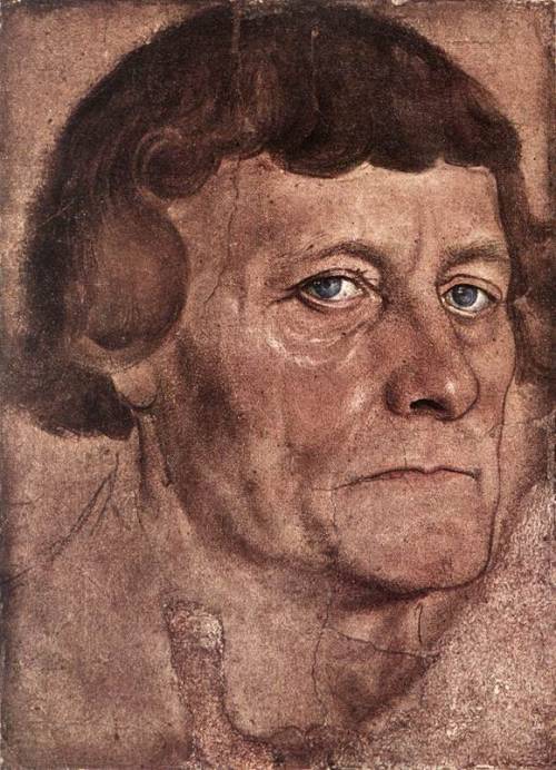 “Portrait of a Man”, 1514, Lucas Cranach the Elder.