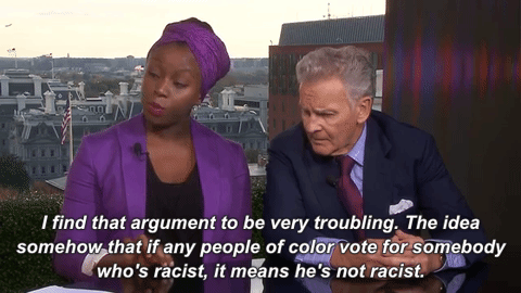 caliphorniaqueen:  thechanelmuse:   Chimamanda Ngozi Adichie gracefully gathers everybody during a discussion with R. Emmett Tyrrell and Emily Maitlis. Watch it here.    I love a classy read 