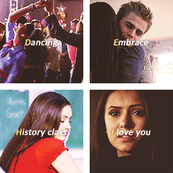 allsonargent:  Stelena ABC of moments - inspired by x 