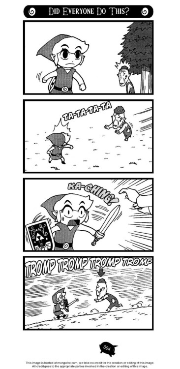 gaypaninya:kaible:toon-link-1210:Some of my favorite Wind Waker Manga pages.I love this characteriza