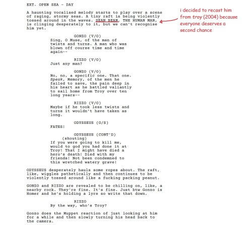 So For Nanowrimo This Year I Decided To Not Write A Novel But Instead Write A Screenplay For My Dream