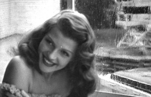 astroah: Rita Hayworth on set of Gilda, 1946