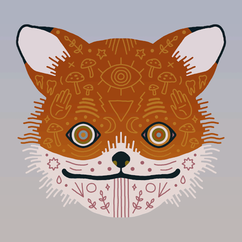 lordofmasks:Persian Cat Room Guardian and Stoned Fox | Camille ChewBased on the original artworks by