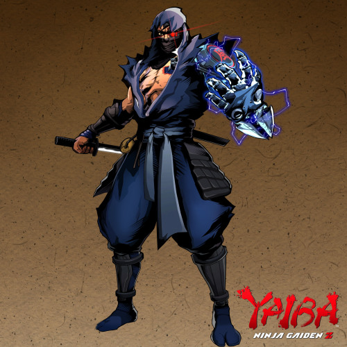 koeitecmoeurope:  Yaiba: Ninja Gaiden Z characters. Yaiba, Miss Monday, Gonzo, Ryu Hayabusa and Momiji.