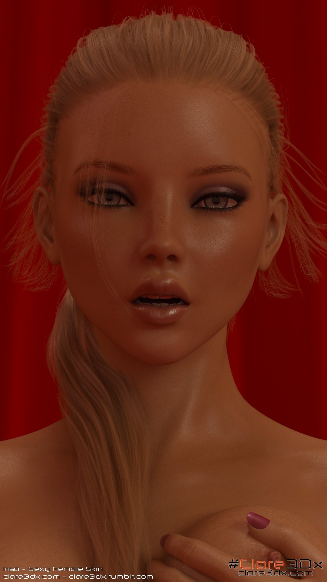 Post 473: Irisa - Sexy Female Skin (daz iray shaders)#Clare3Dx