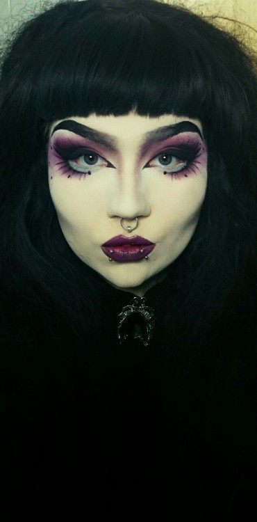 e-p-h-e-m-e-r-a-d-e-a-t-h:Makeup inspired by the beautiful, Toshi Salvino