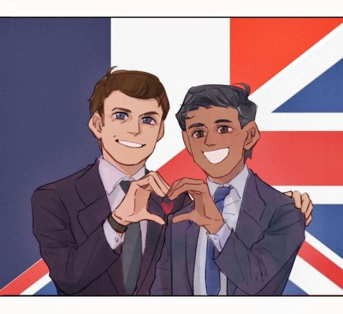 Rishi Sunak X World Leaders Fanart Collection (Part One)