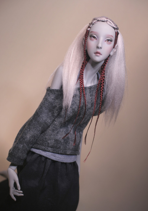 Deepti grey  Face up by www.instagram.com/quiteenough/ Сlothes by Anna myata www.ins