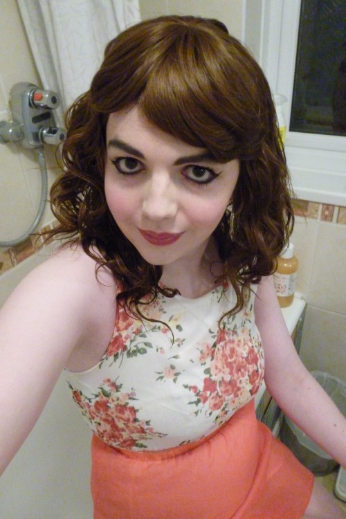 PicturesHaven’t worn this dress in a while, it looks absolutely adorable with the new wig and 