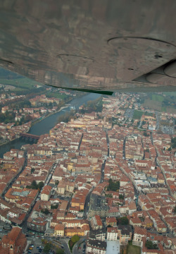 moreorlens:  Flight over Italy