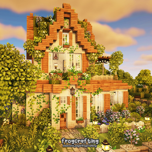 This mossy forest farmhouse was such a delight to build with my good friend Zank! We recorded this o