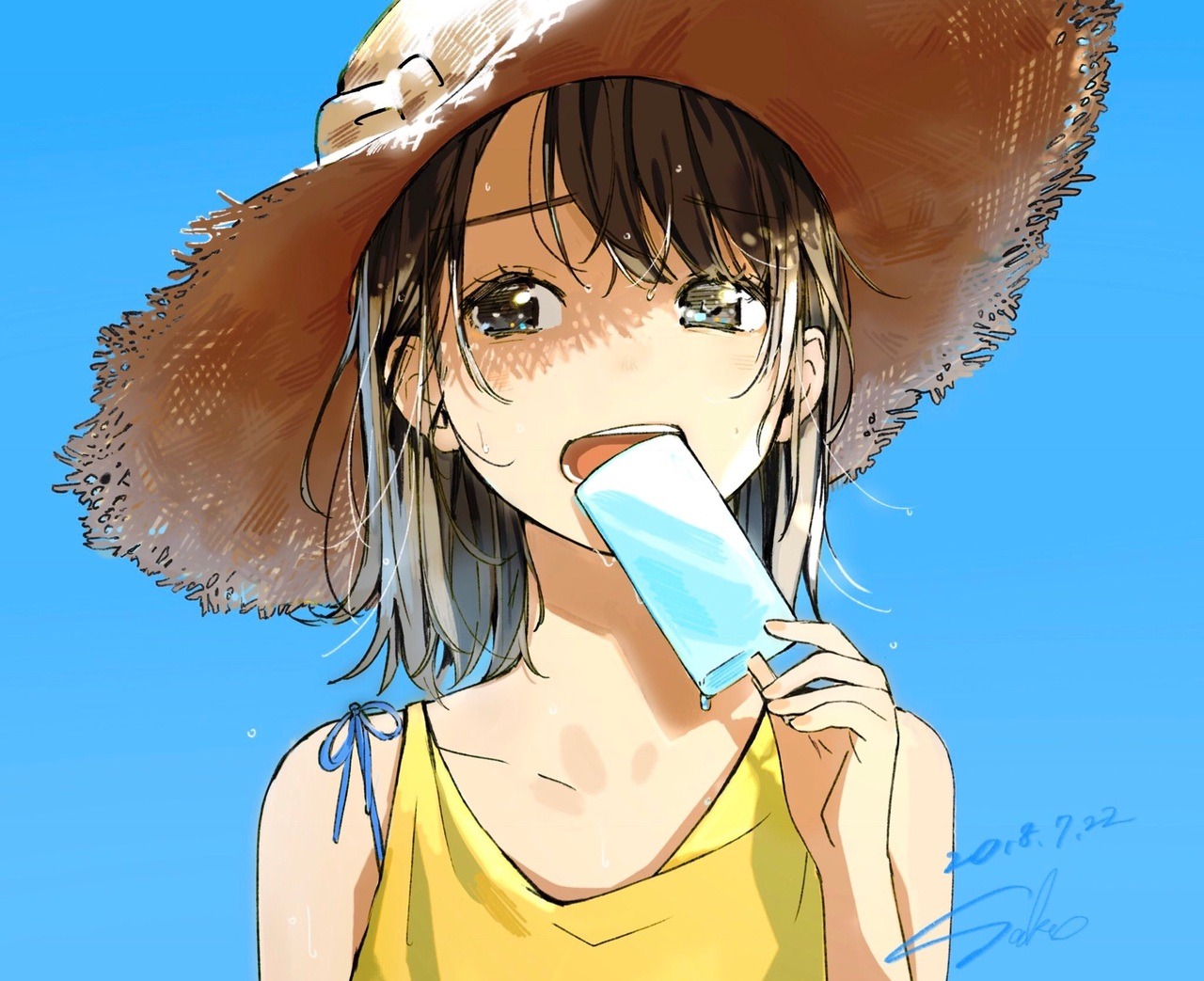 静かにバテていく オリジナル 夏 サコ コミティアら66b のイラスト Pixiv 静かにバテていく オリジナル 夏 サコ コミティアら66b のイラスト Pixiv