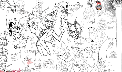 Did A Little Drawing Session With People At The Magma Yesterday.