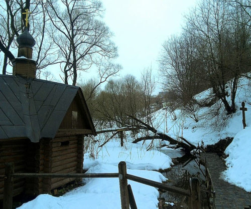 (со страницы Фото Троице-Сергиевой Лавры | KATYARU) День в Троице-Сергиевой Лавре: в тумане и в толп