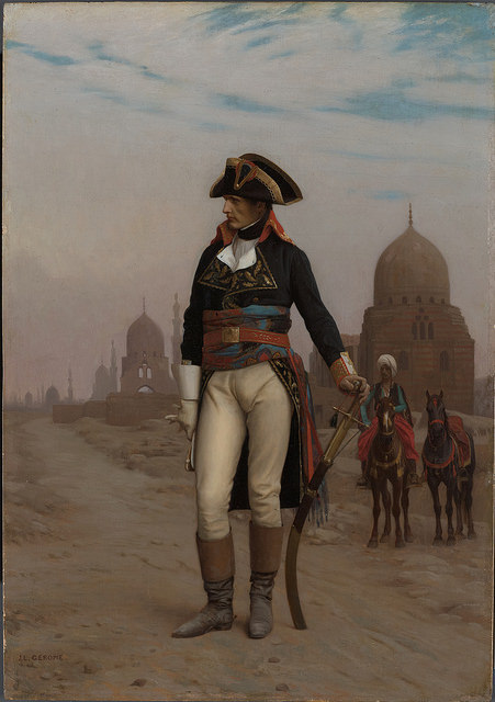 Jean-Léon Géröme - Napoleon in Egypt [1867-68]During the Second Empire (1852–70), Napoleon III, the 