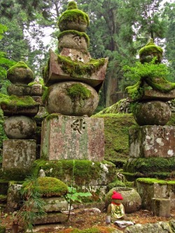 Koyasan Cemetery in Japan