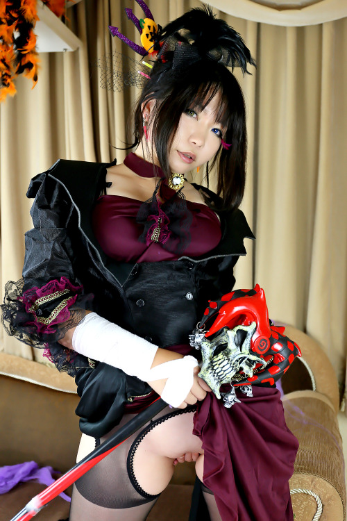 Cute Cosplay Girl Higurashi Rin (Evil Queen) 1-8