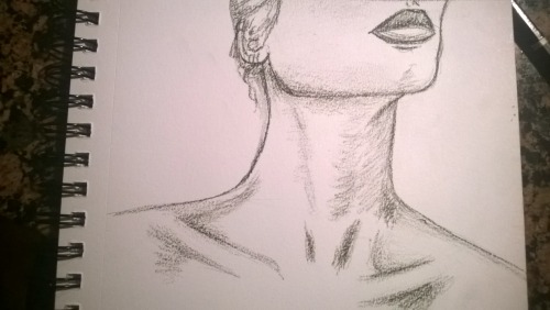 So I have this thing with collar bones and necks.
