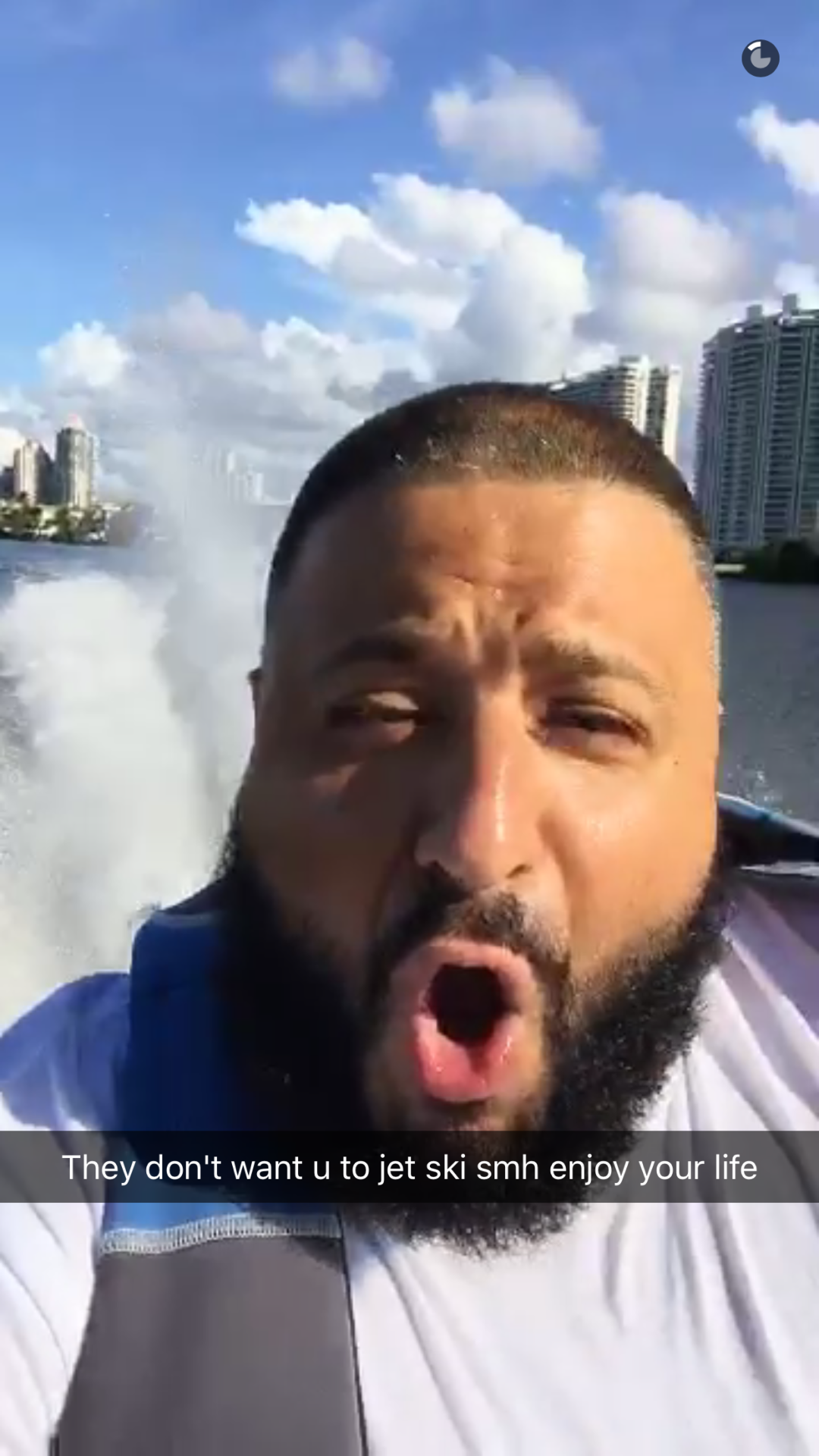 fuckzay:  If you don’t have DJ Khaled on Snapchat, you’re wasting your life.