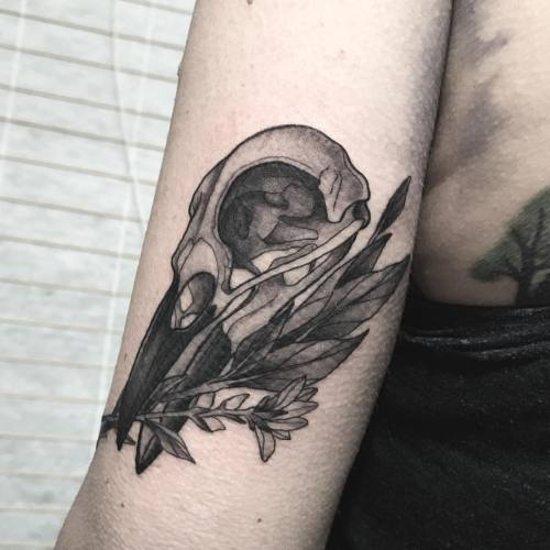 Some appropriate Raven magic on this solstice ✨✨✨ Thank you Kailey! #raven #raventattoo #solstice (a