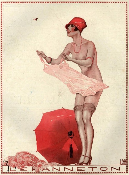 hoodoothatvoodoo:  Illustration For La Vie Parisienne By Georges Leonnec 1920s 