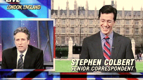 What You Cant See Off Camera Is Jon Started Laughing First. And Then Im Weak. As Much As I Want To Make