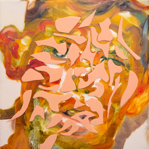 houndeye: Winston Chmielinski God is in My Gold Front Teet oil, foam board