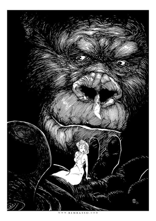 benbasso:  Tribute to King Kong for ‘The adult photos