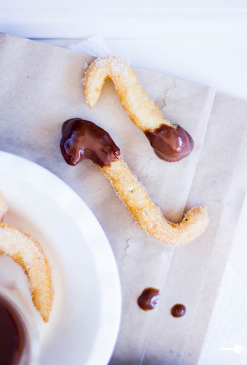 craving-nomz:  Mini Churros with Chilli Chocolate | Gluten-Free Choux Pastry