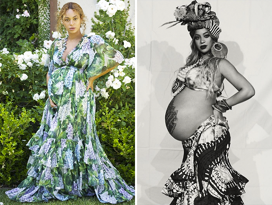 christel-thoughts:  jadorececexo:  thequeenbey:Beyoncé’s Twin Pregnancy Looks —