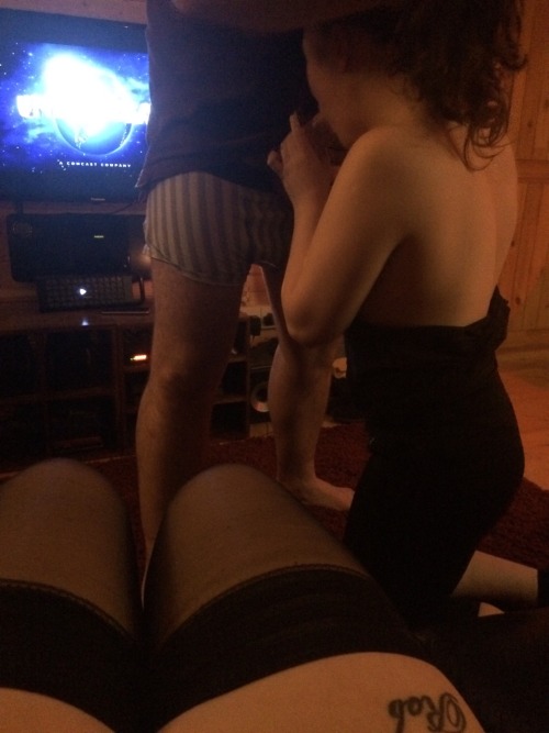 irishcuckquean:  Nothing gets me wetter than watching him with another girl