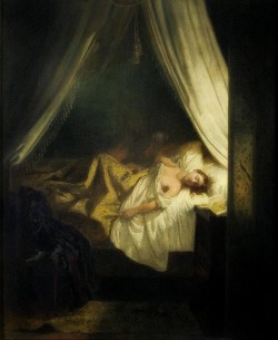 templeofapelles:  Eugène Delacroix Le Vampire,