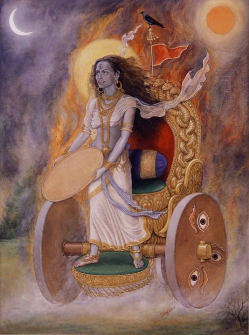 Dhumavati Mahavidya by Udaya Charan Shrestha 