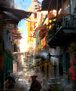 nyiro:  Havana Alley by Donglu Yu || Assassin’s