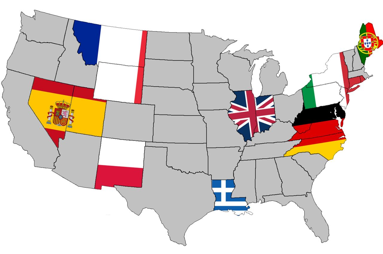 European Countries Compared To US States By Area Maps on the Web