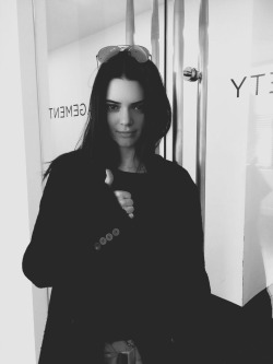senyahearts:  Kendall Jenner @ The Society Management, NY During NYFW Fall 2014