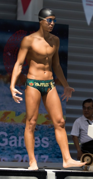 sgwaterpoloboy: Teammate at National Schools Swimming Championships this year :) Sorry to those whos