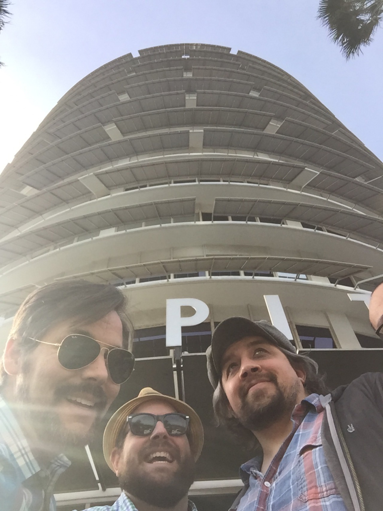 owner-of-wendys:  At the iconic Capitol Records building recording something very