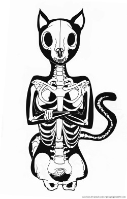 eatsleepdraw:  Cat Bones - 2014Please do