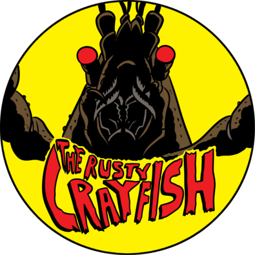 Stuff for a project for school. We had to make a poster, a coloring page, and two stickers for a topic. One of the topics was about the invasive species of the Great Lakes, so I decided to make my stuff focus on the DREADED rusty crayfish.