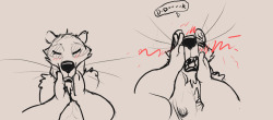 rittsrotts:  Sometimes your weasel husband’s whiskers are an erogenous zone. rub rub dook  SQUEALINGGGG