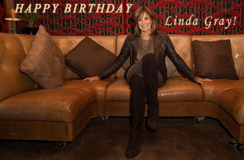 Happy Birthday to the one and only Linda Gray! &lt;3