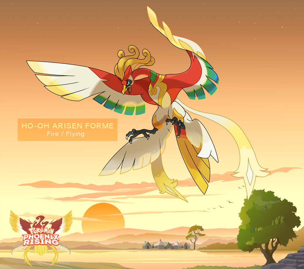 Paradox Ho-Oh - Rising Phoenix Fakemon Pokemon : r/fakemon